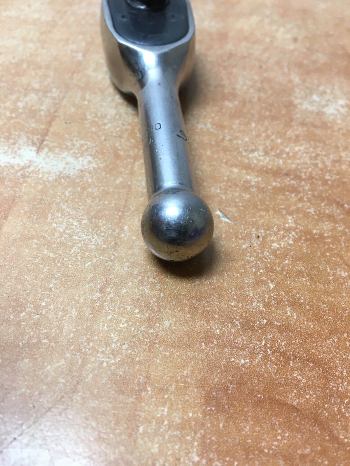 Snap-on FK830 3/8″ Drive Short Stubby Ratchet Socket Wrench 4″ long