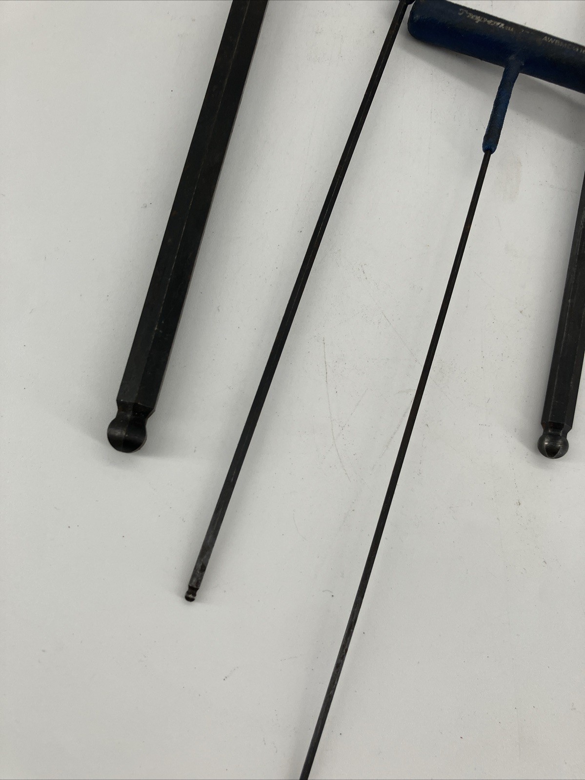 Snap-on AWBMCG1600 Metric Ball-End T Handle Allen set Incomplete of 7