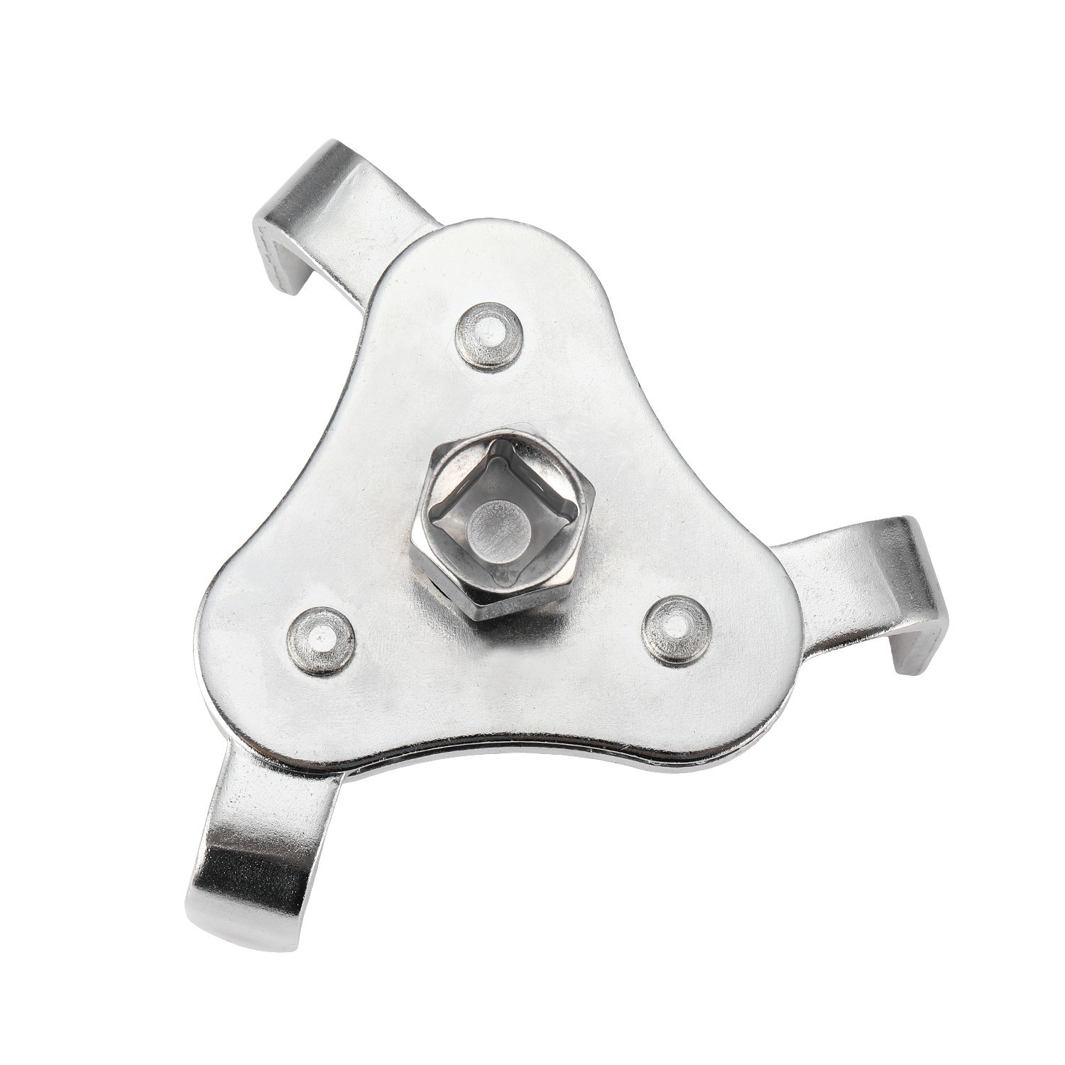 2-Way Oil Filter Wrench Auto Adjustable Universal 3-Jaw Remover Socket Car Truck