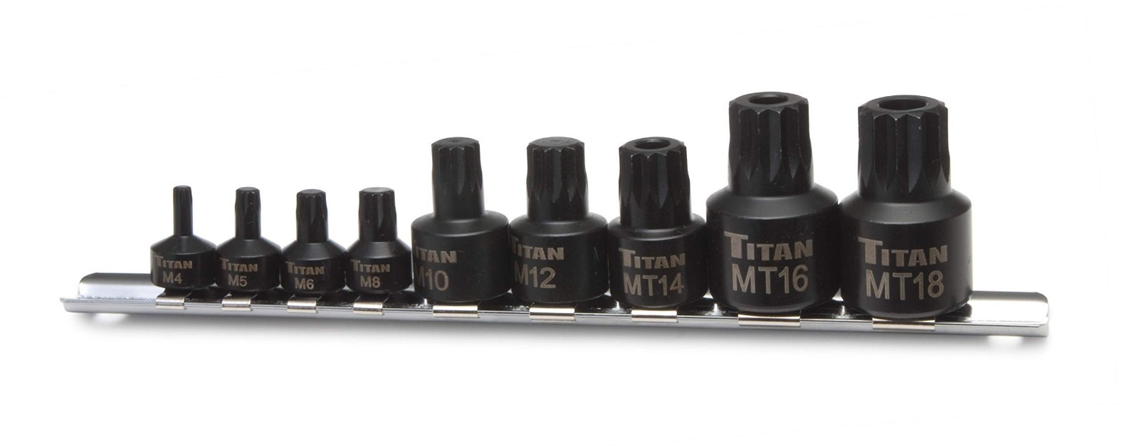 9-Piece Low Profile Impact Triple Square Bit Socket Set – Durable & Versatile To