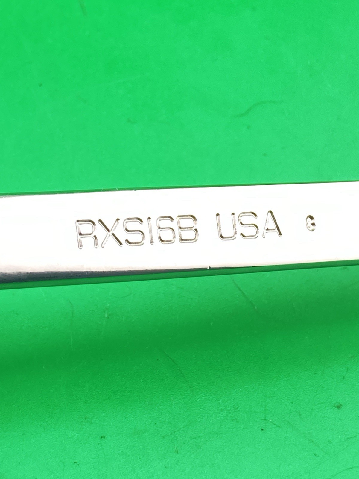 Snap On Tools RXS16B 1/2” 6 Point SAE Open End / Flare Nut Line Wrench (NOS)