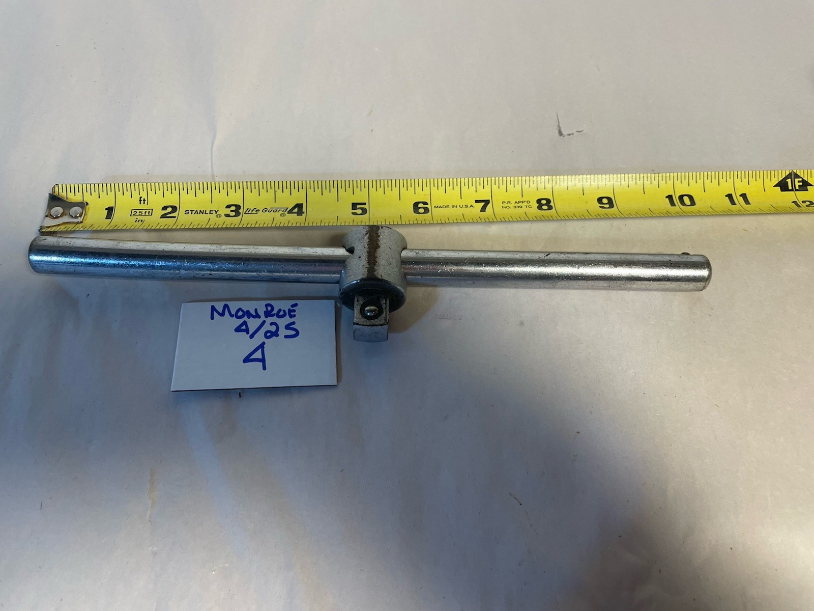 Vintage S-K #40152 T-handle 1/2” Socket Ratchet Tool
