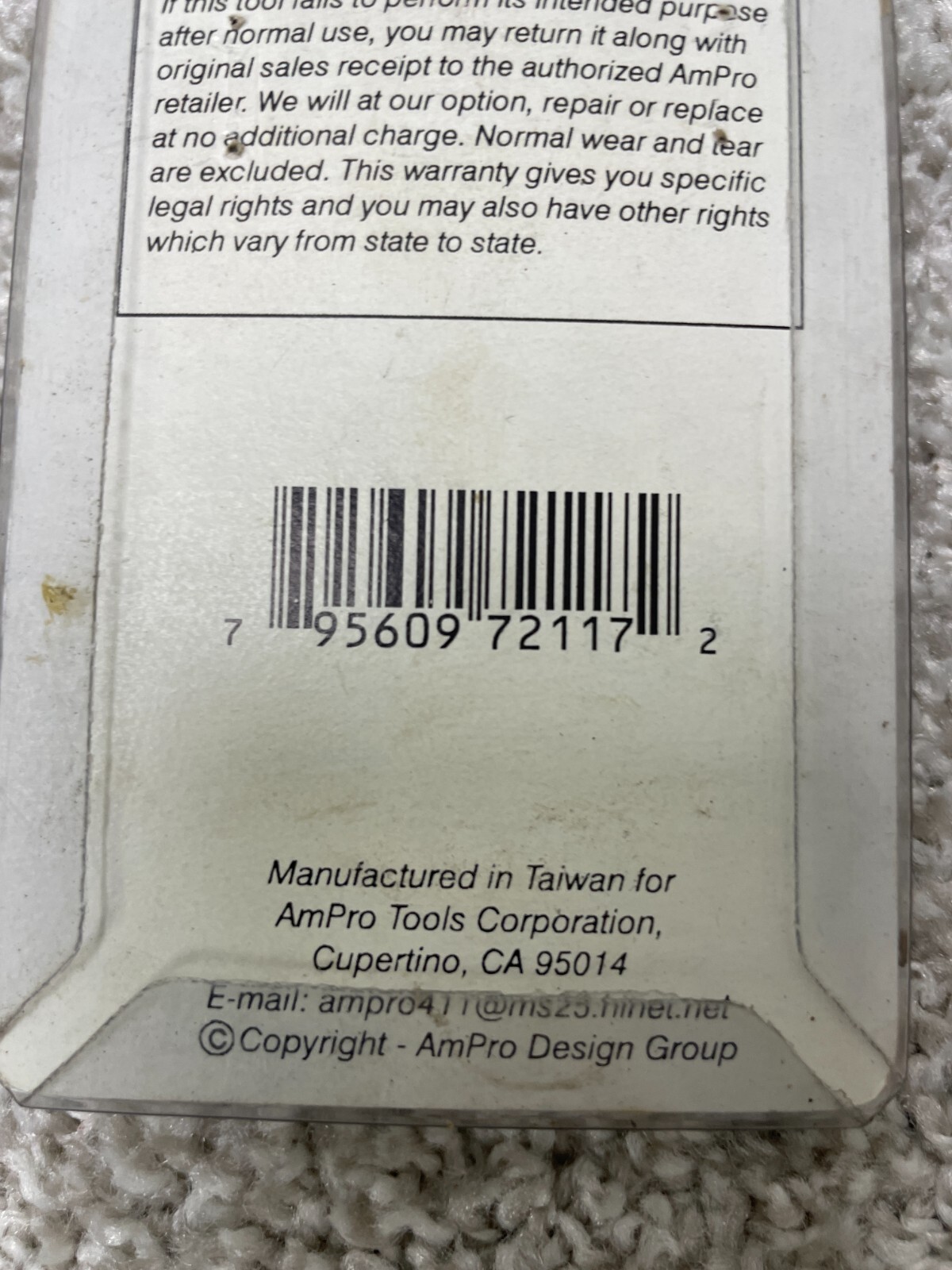 AmPro Tools #T72117 Nut Splitter High Grade Heat Treated Alloy Steel Handheld