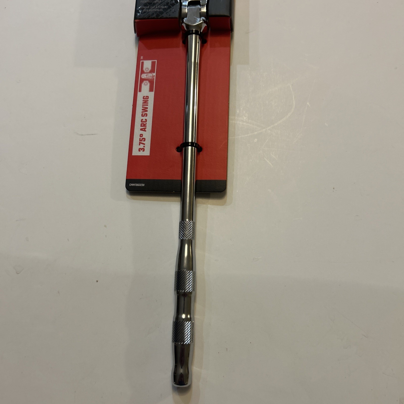 NEW Craftsman V-Series 3/8” Drive 96T Long Handle Flex Head Ratchet CMMT86323V V