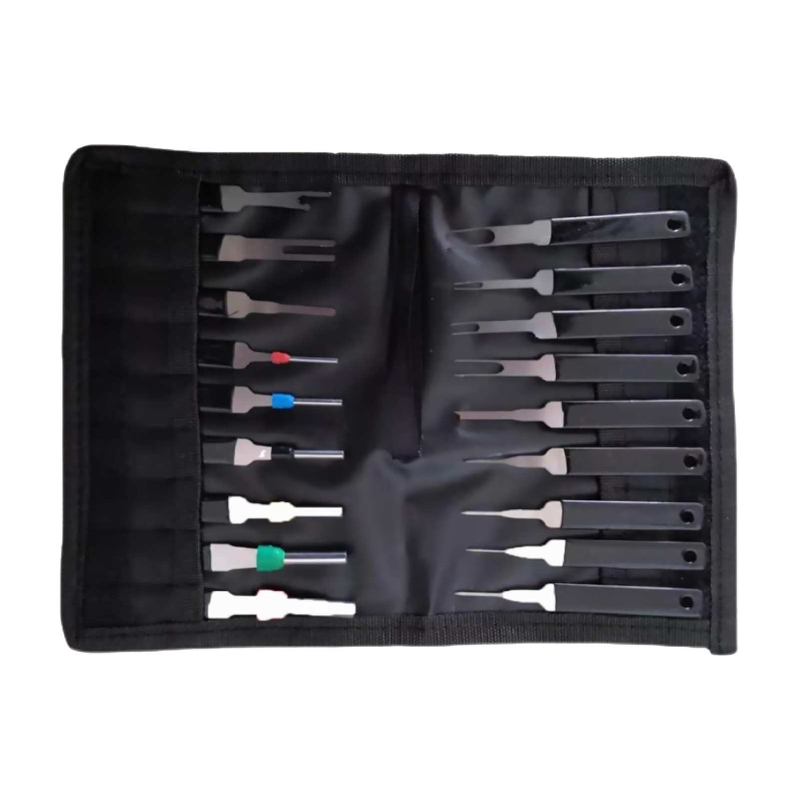 18Pcs Steel Plastic Car Motorcycles Terminal Removal Wire Connector Pin Tool