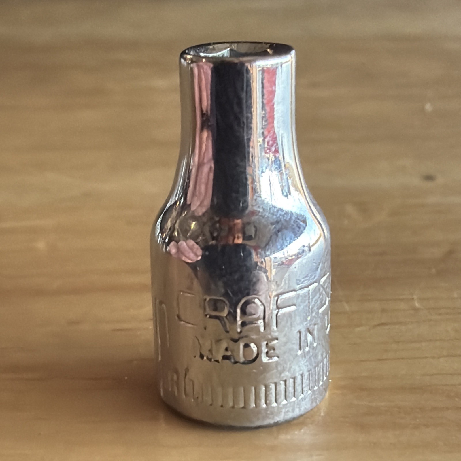 Craftsman 4mm Shallow Socket 1/4″ Drive 6 Point G Series 43505 Made in USA