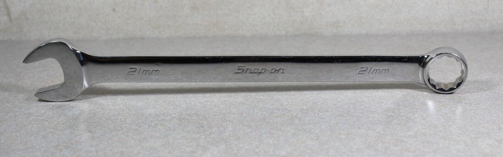 Snap On 21mm OEXM210B Metric 12-PT Flank Drive Combination Wrench 2020 #I-8221
