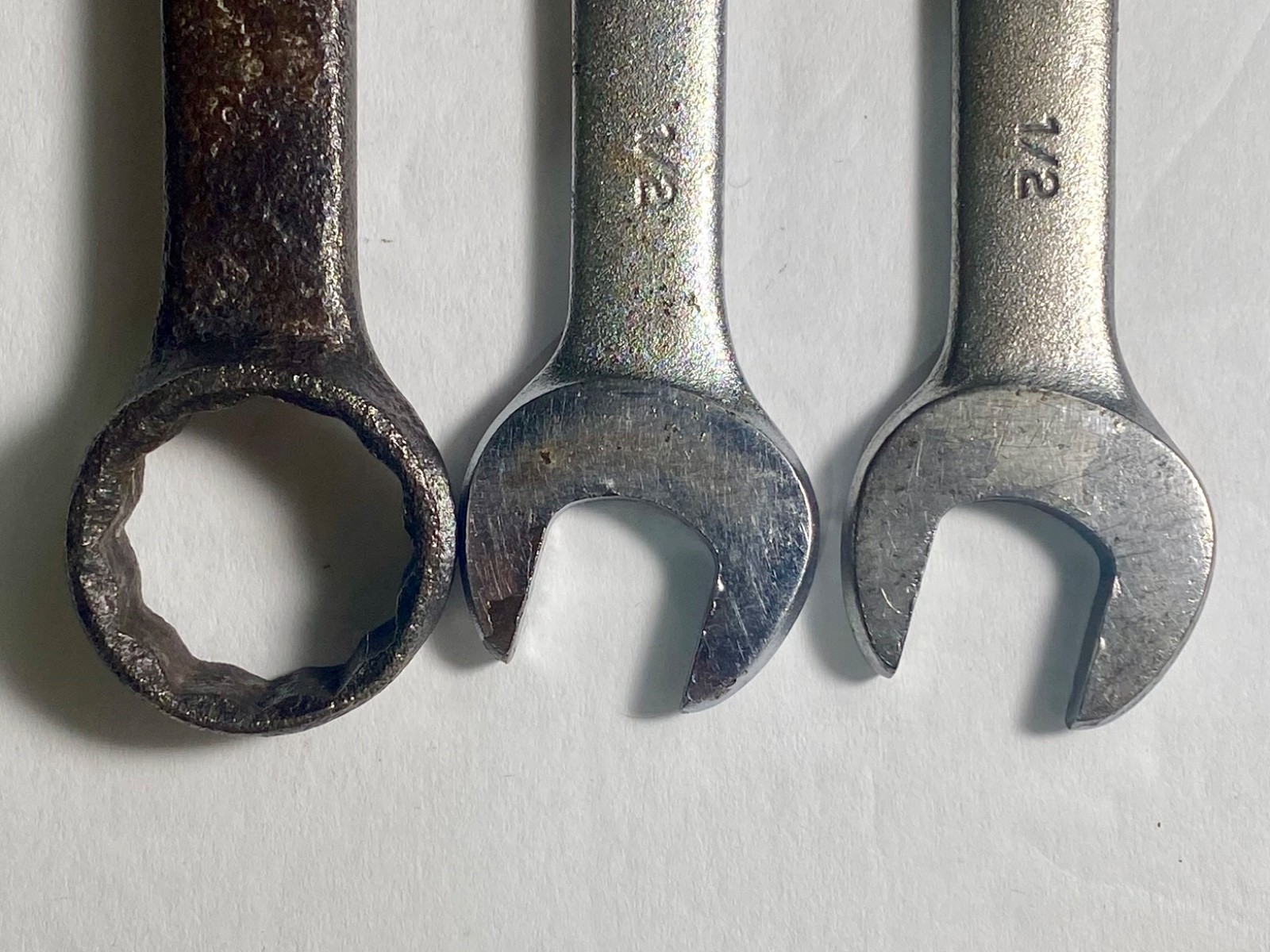 Vintage Billings 3 pc. Wrench Lot, Made in USA, ca 40’s-60’s