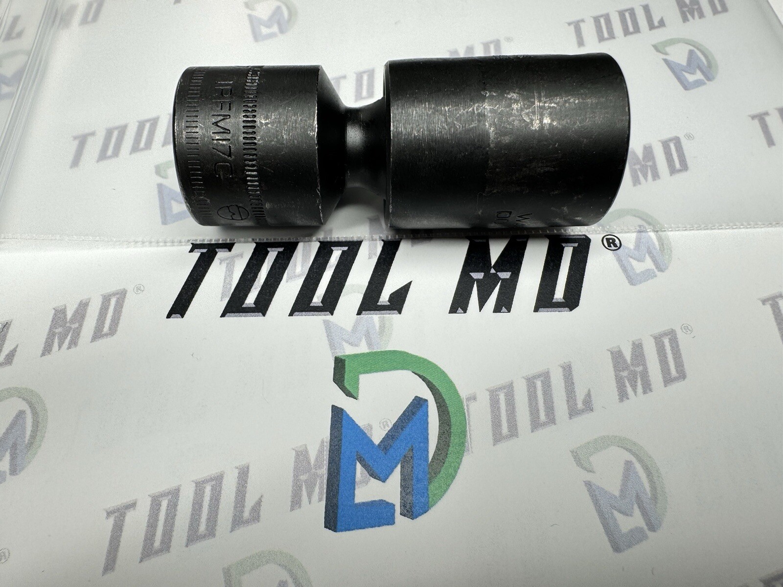 Snap-on Tools USA NEW 3/8″ Drive 6pt Metric 17mm Impact Swivel Socket IPFM17C
