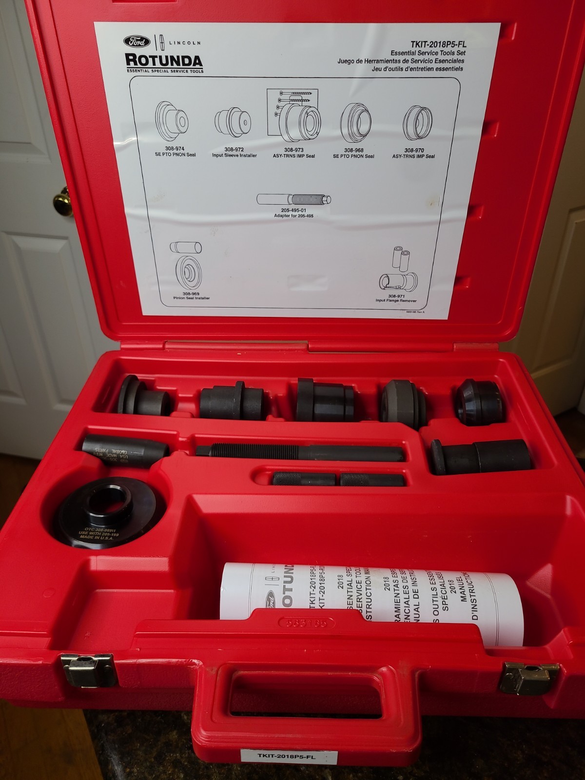 TKIT-2018P5-FL Ford Rotunda Essential Service Tool Kit NEW!