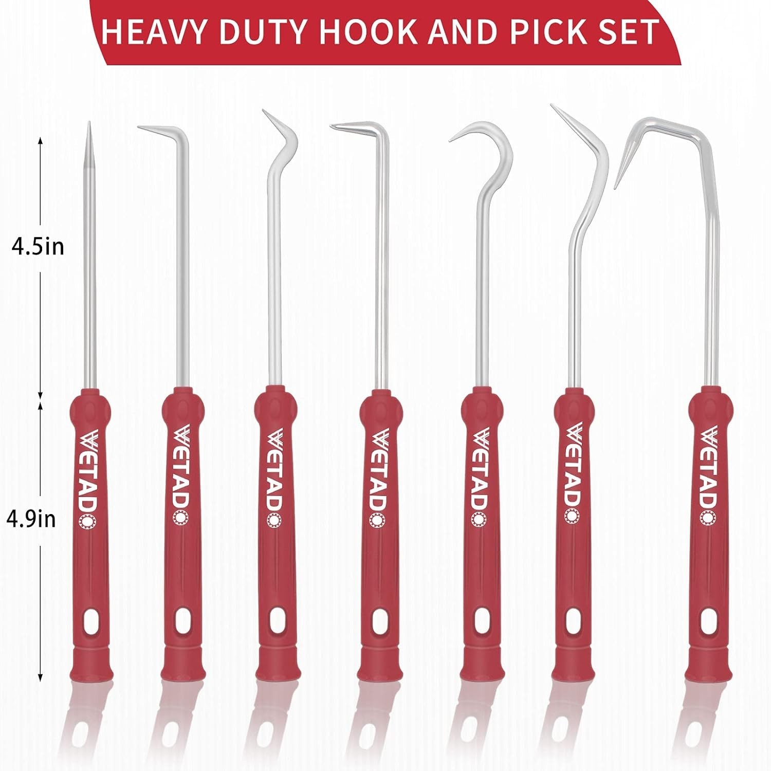 Hose Removal Hook Set, 11 Pcs Automotive Tools Puller Tool Seal Removal Tool,…