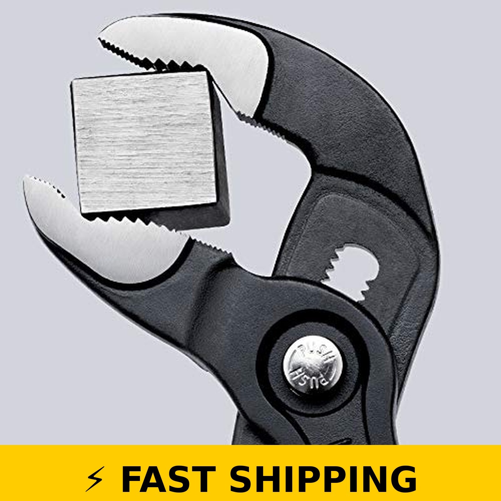 KNIPEX Cobra Water Pump Pliers 7.25 Inch Red