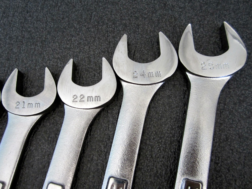 Vintage Craftsman 15pc Metric Combination Wrench Set 9mm to 25mm Made in USA