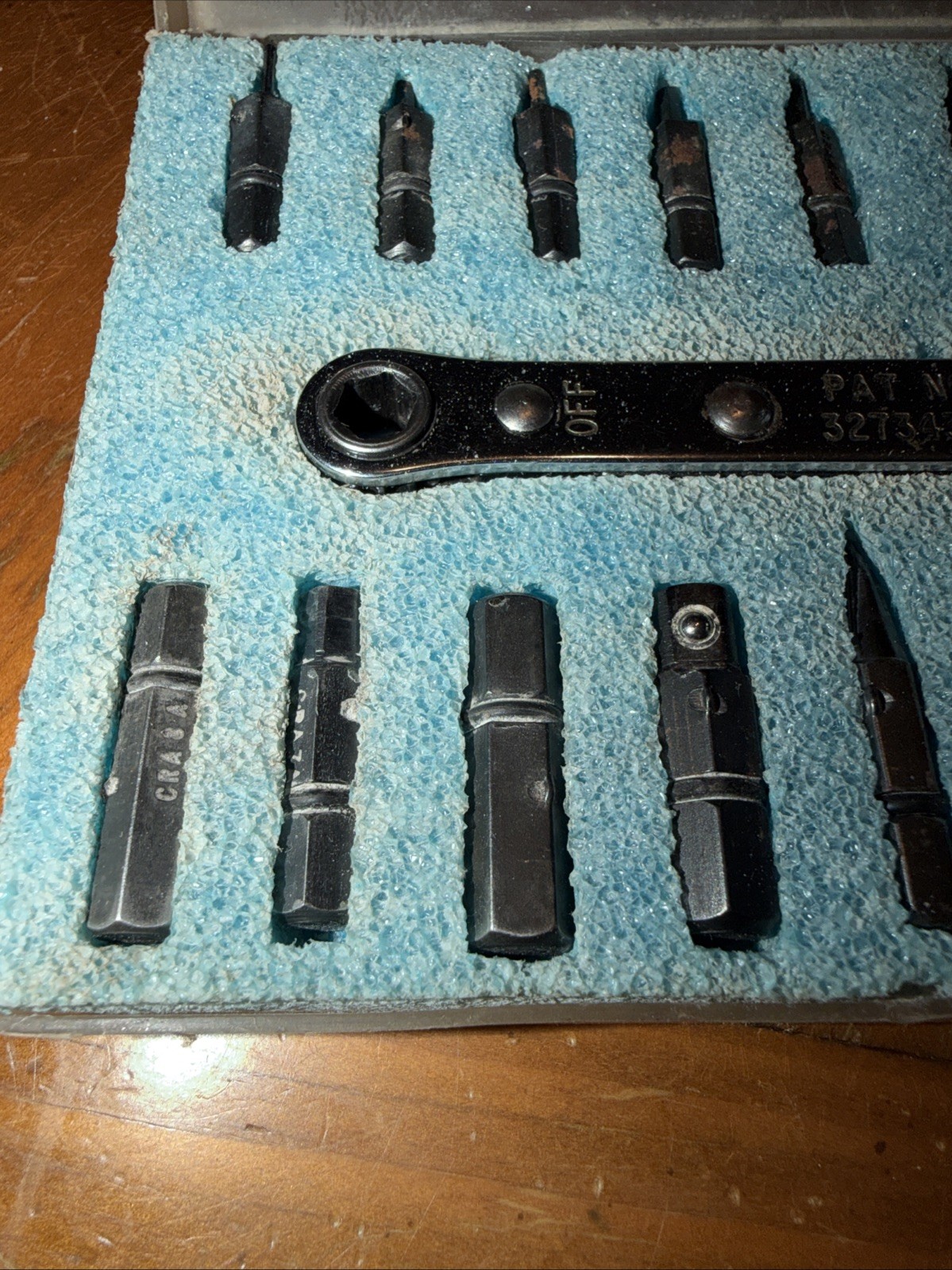 Snap-On 20 Pc Offset Ratcheting Box Wrench Set CRA180BK