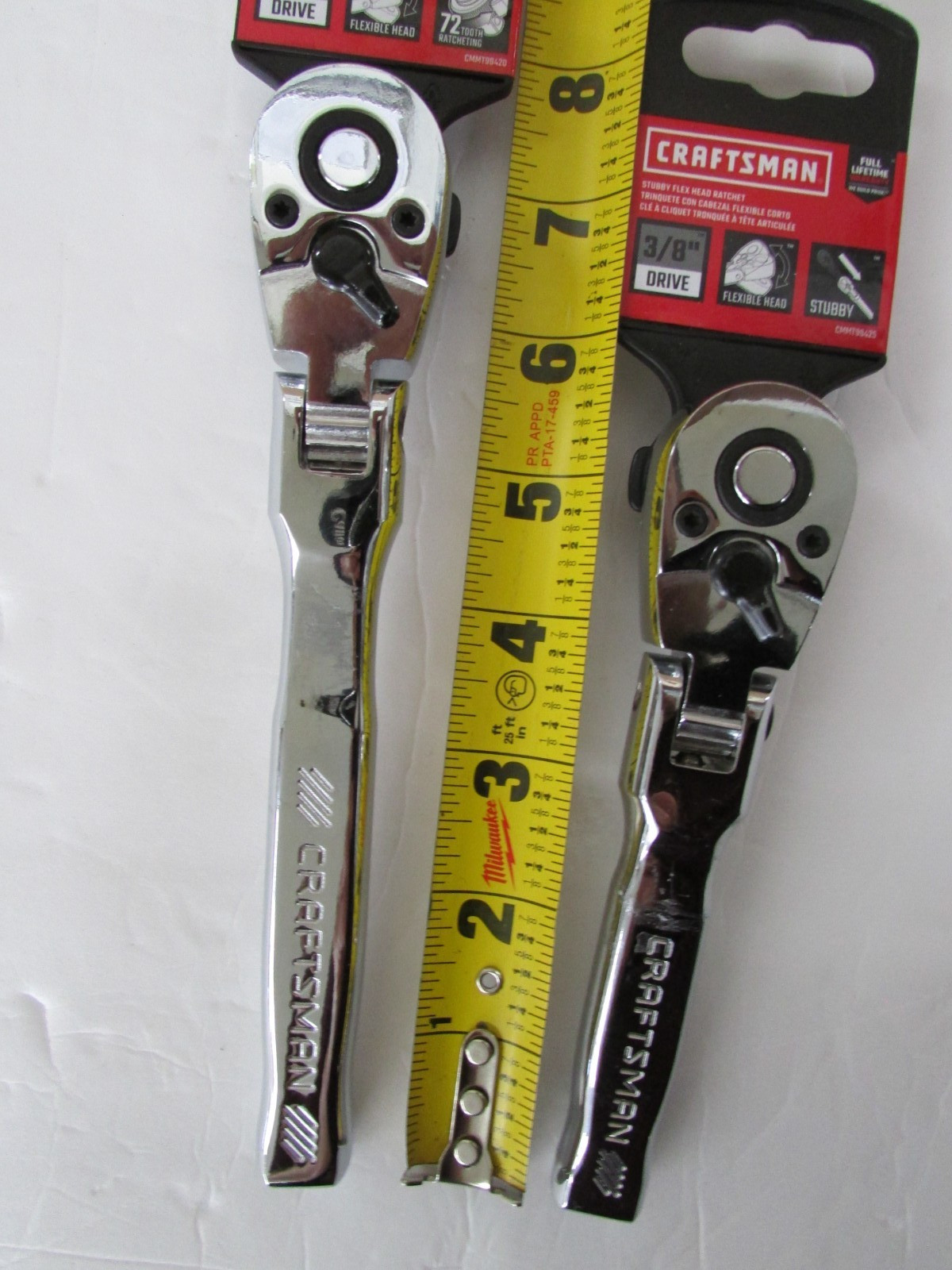Craftsman Ratchet 3/8” Flex head cmmt99425 6 inch and cmmt99420 7 inch long 2TT