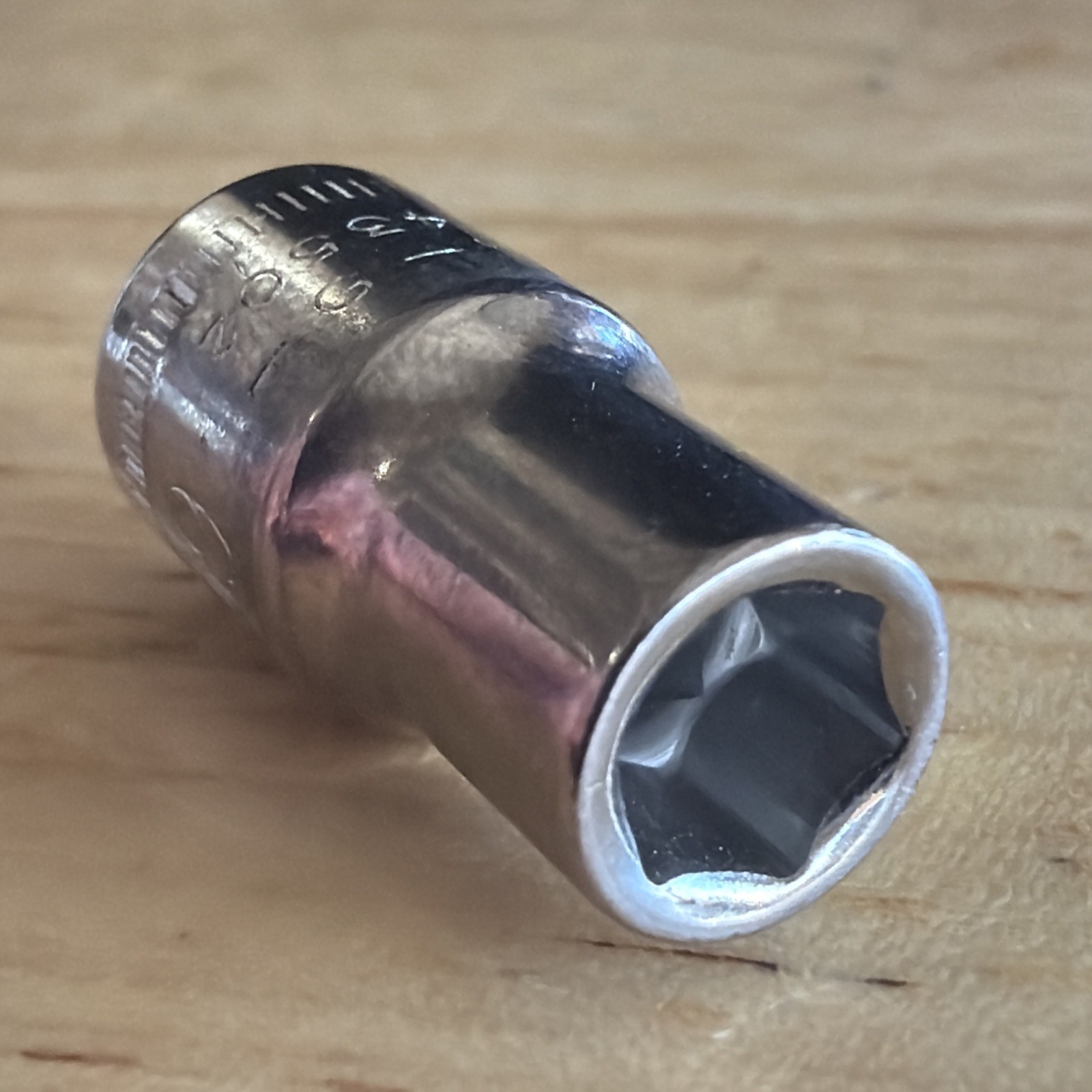 Craftsman 6mm Shallow Socket 1/4″ Drive 6 Point Inverted G Series 43502 USA