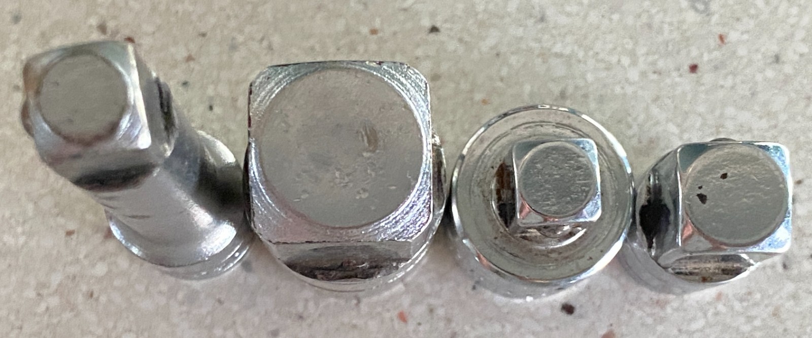 SK Tools Socket Adapter USA Lot of 4 3/8″ 1/2″ 3/4 #401 451 407 45160