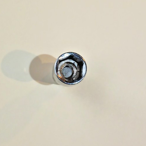 Snap-on 12mm 1/4″ Drive 6-Point Universal Swivel Socket TMUSM12 USA