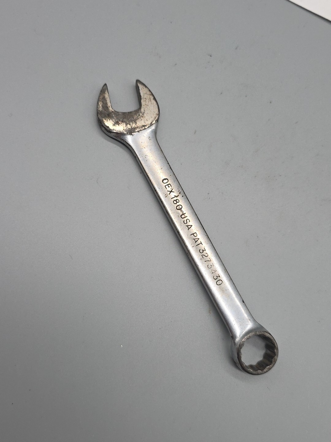 Snap-on Tools 9/16” SAE Combination Wrench OEX180 USA