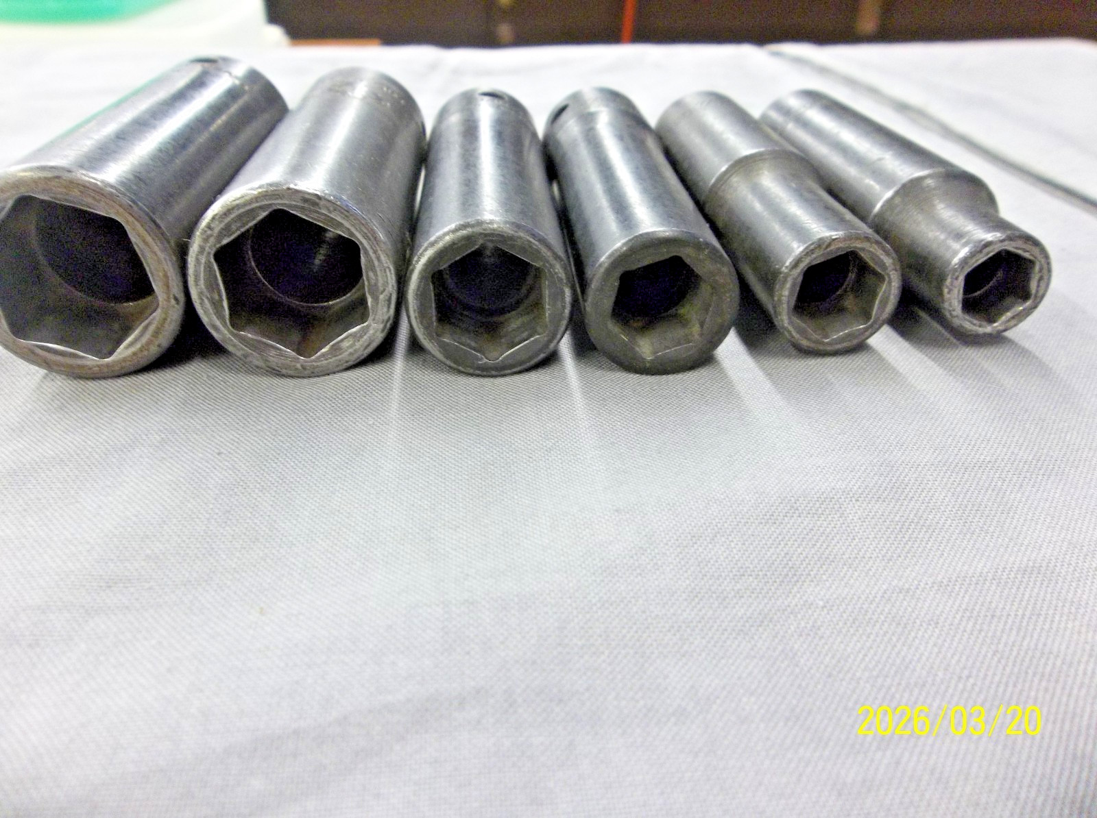 Snap-on 6 Pc 1/2″ Dr SAE Deep Impact Socket Set 3/4″ to 3/8″