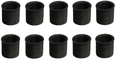 TIME-SERT M6x1.0x12mm Insert Qty 10 p/n 16103 M6 x 1.0 x 12mm, Black