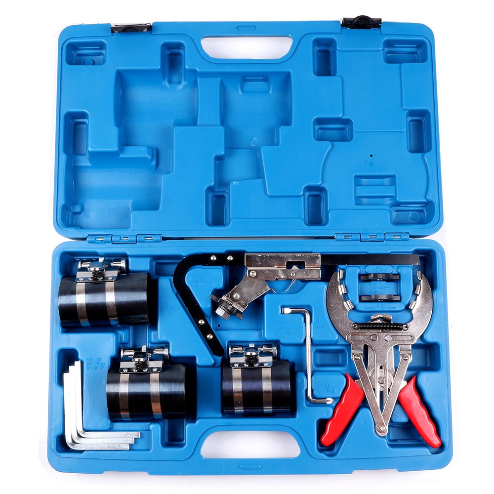 Piston Ring Service Tool Set Engine Ratchet Cleaning Expander Compressor