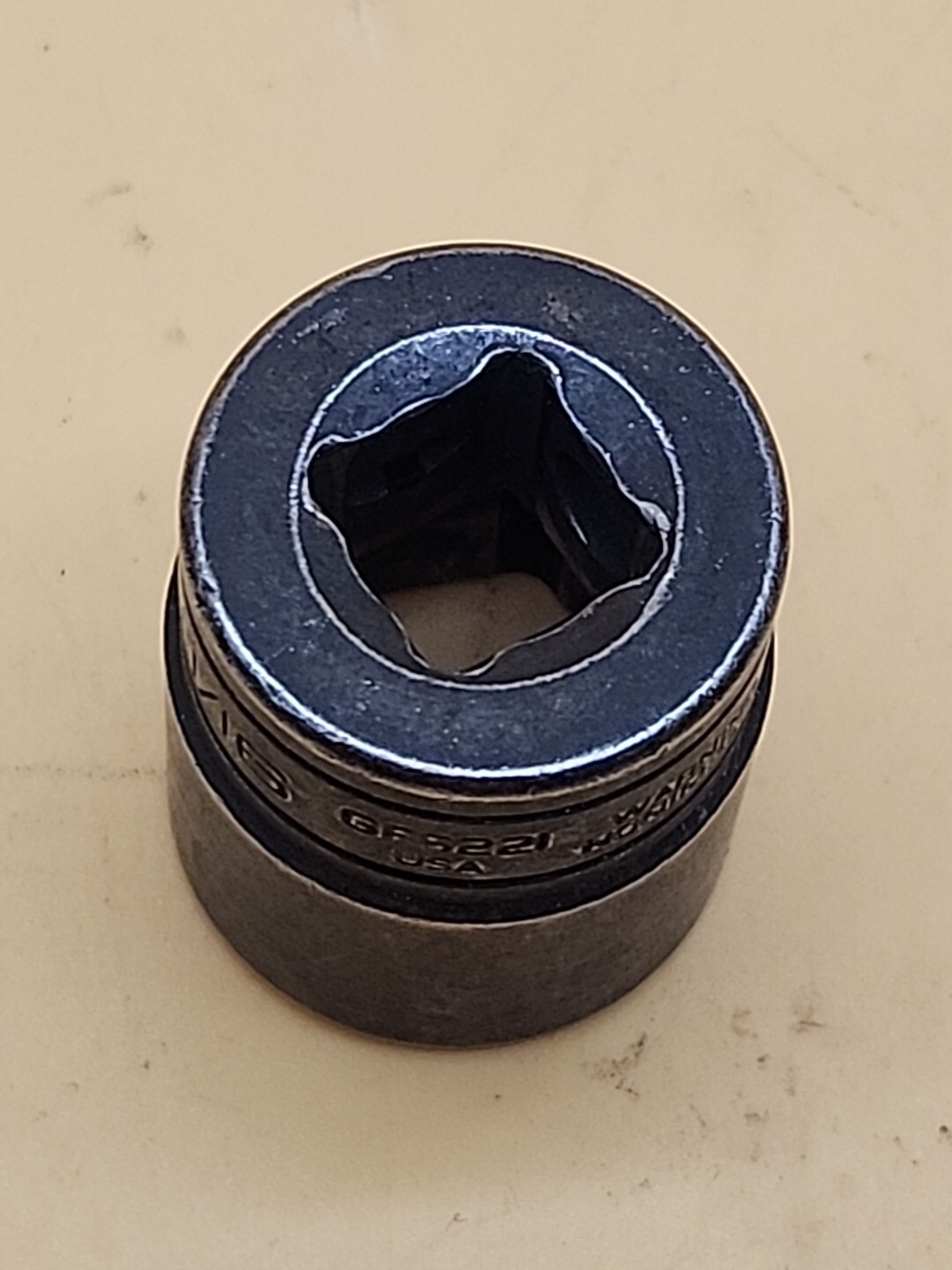 Snap On Tools 3/8” Drive Impact Socket 11/16” 6 Point GFS221 USA