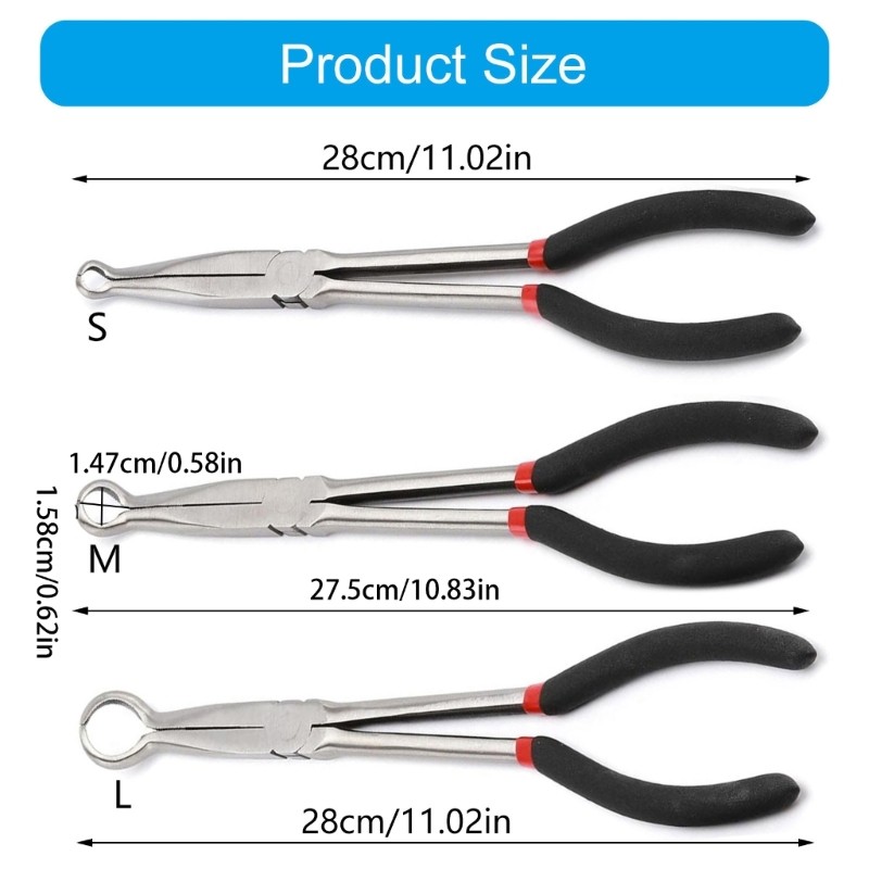Clamp Tool Spark Plugs Removal Plier Corrosion Resistant Metal Construction
