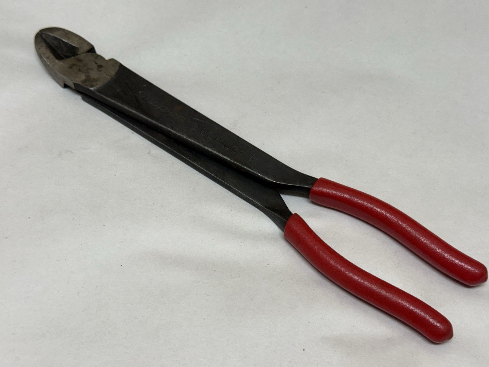 USA Snap-On Long Reach Angle Diagonal Cutting Pliers 312CP Dikes Cutter 11″