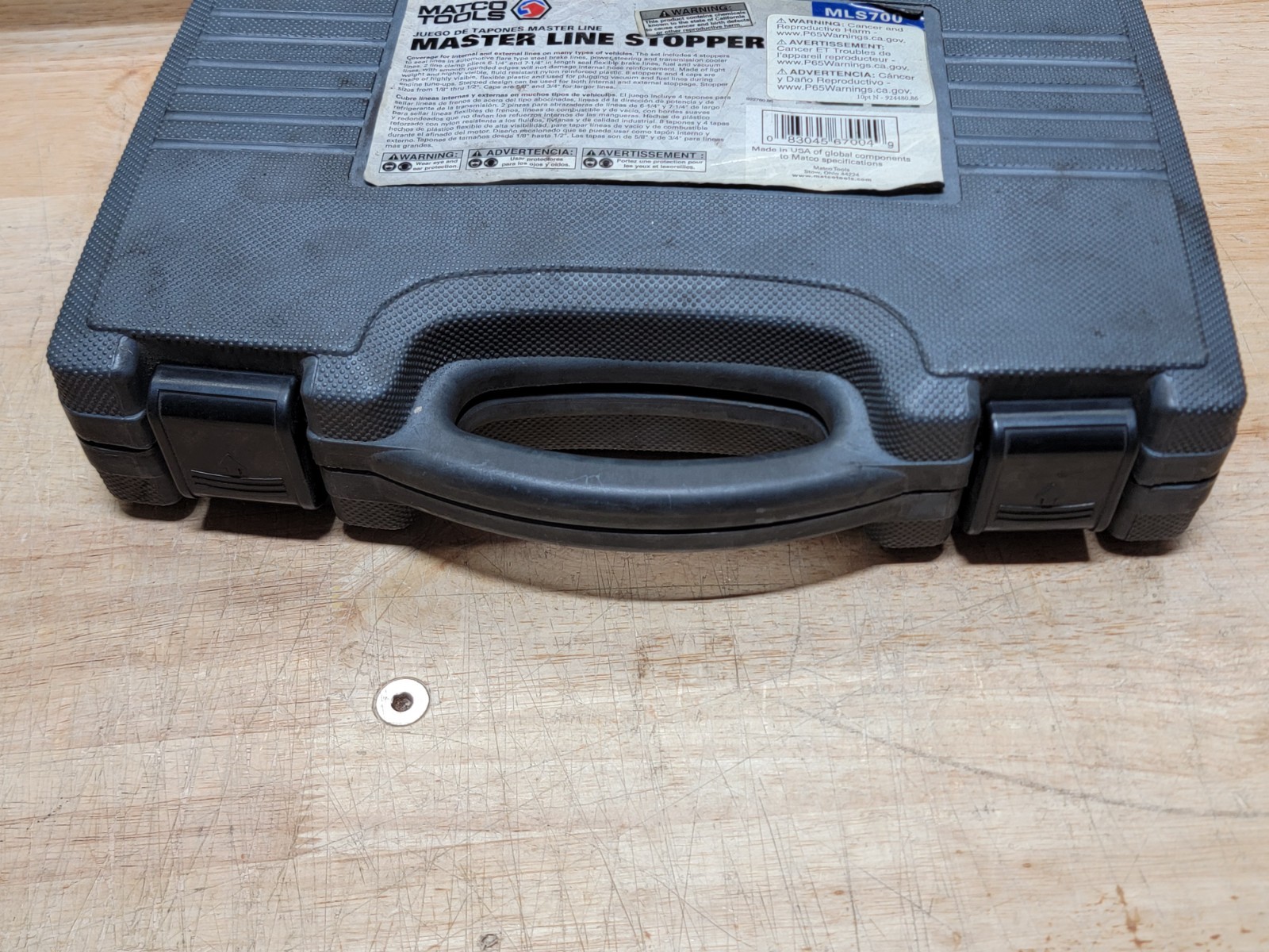 MATCO TOOLS Master Line Stopper Kit MLS700 Set Tool Mechanic Tools