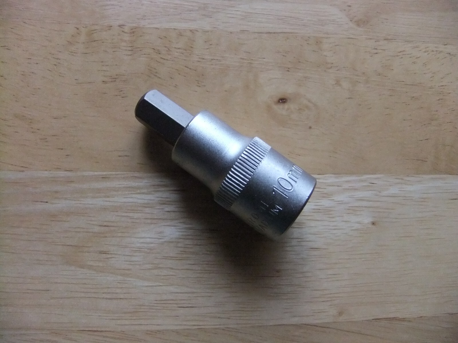 Welzh Werkzeug 10mm x 1/2 Drive Chrome Vanadium Hex Bit Socket – 54mm Long