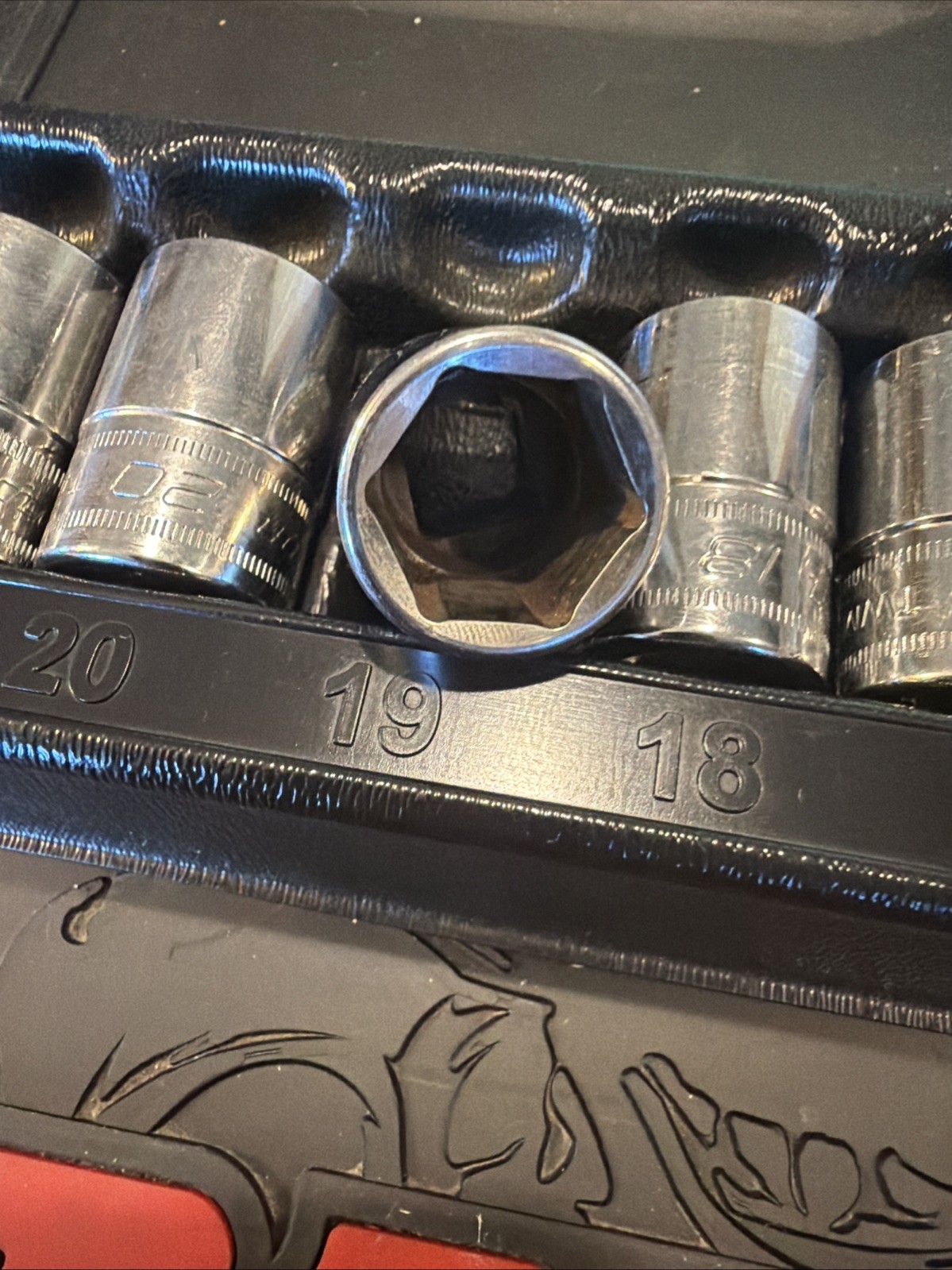 Snap-on 13pc 1/2″ Flank Drive Shallow Metric 6pt 12-24mm Socket Set MM