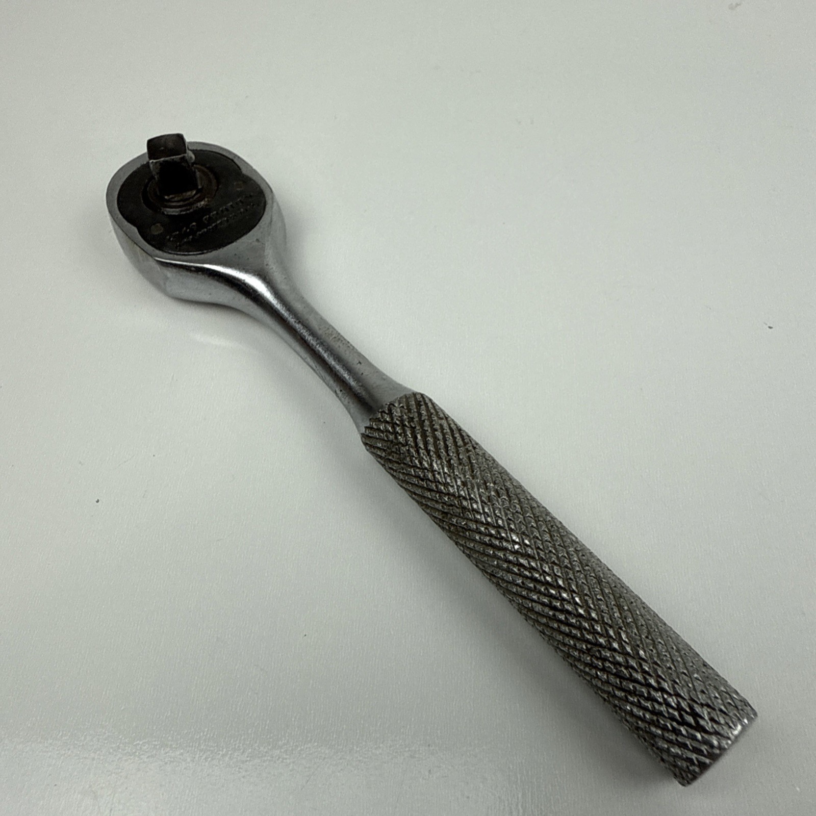 Proto No. 4749 Ratchet 1/4 Inch Drive with Knurled Handle 5” Vintage USA.