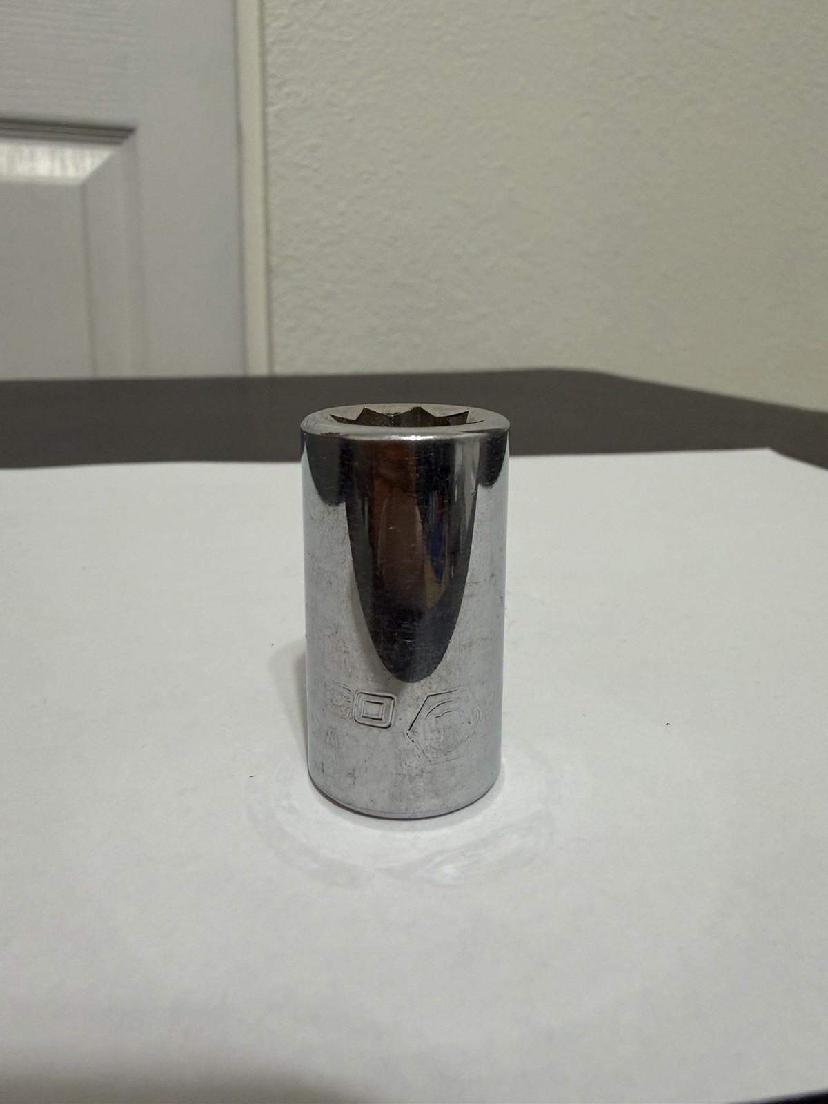 Matco 7/16″ Shallow Socket 3/8″ Drive 8 Point Double Square B148 USA Chrome