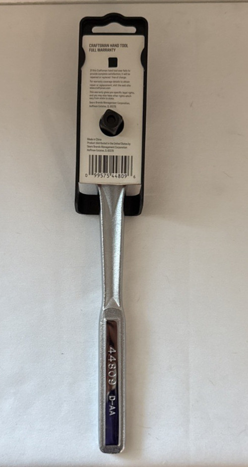 Sears Craftsman Quick Release Ratchet 1/2″ Drive 44809 NOS Free Shipping