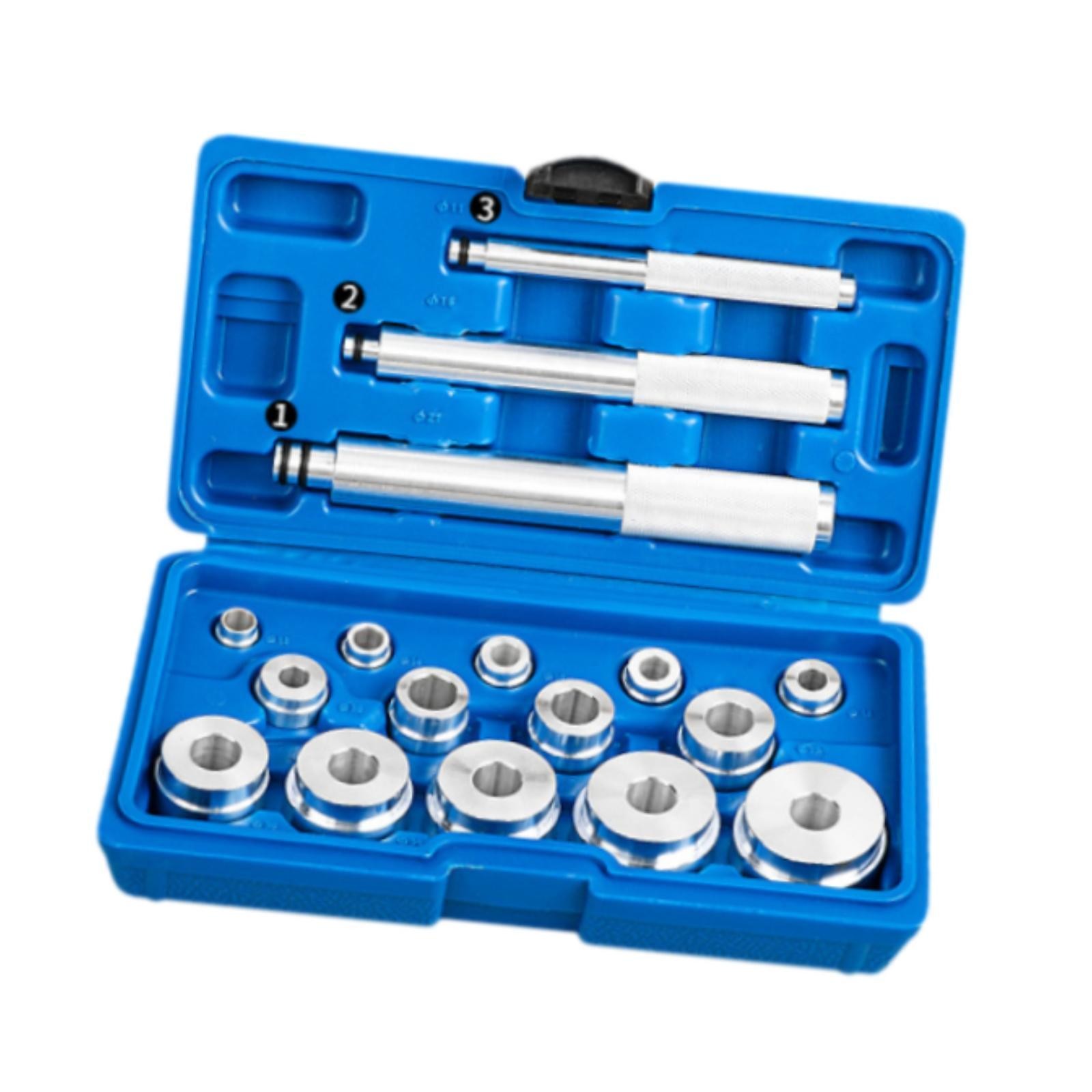 17 Pieces Seal Installer Bearing Driver Kit Bearing Race and Seal Driver Set