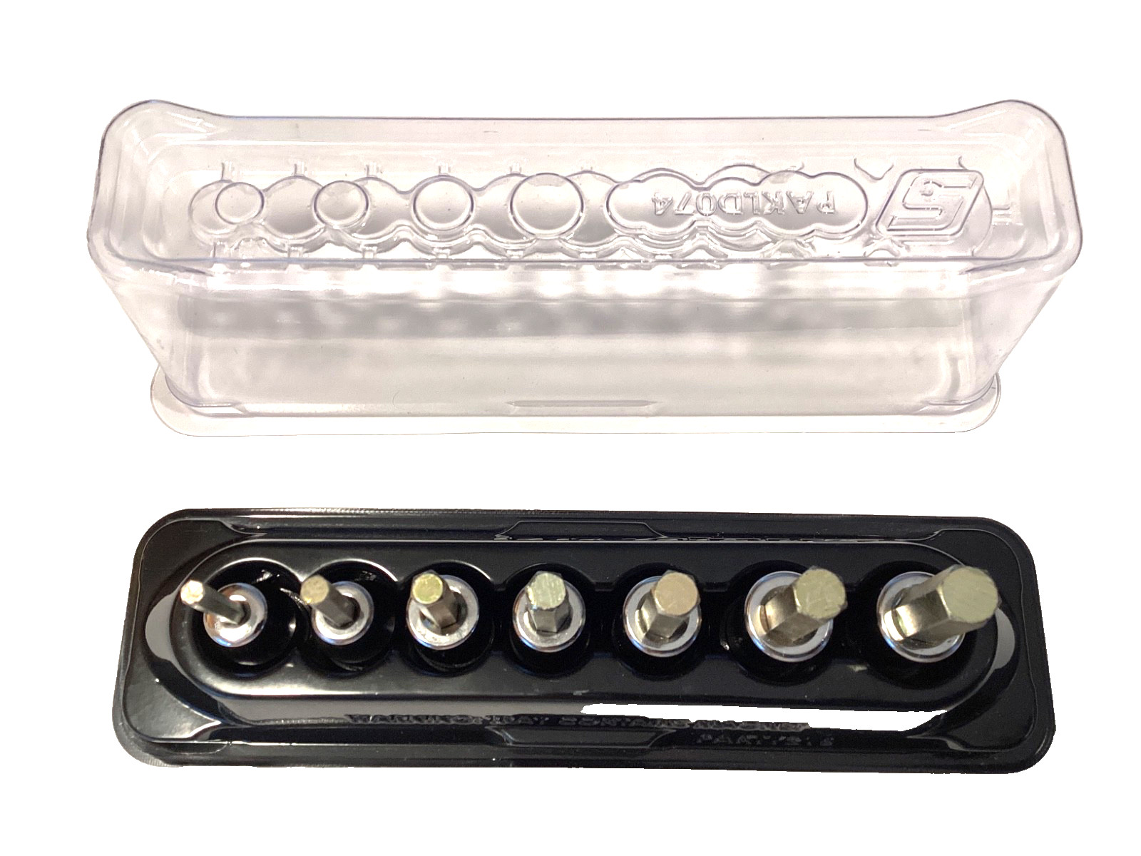 Snap On NEW 7 Piece 3/8″ Drive Metric Hex Bit Socket Set 4MM To 10MM 207EFAMY