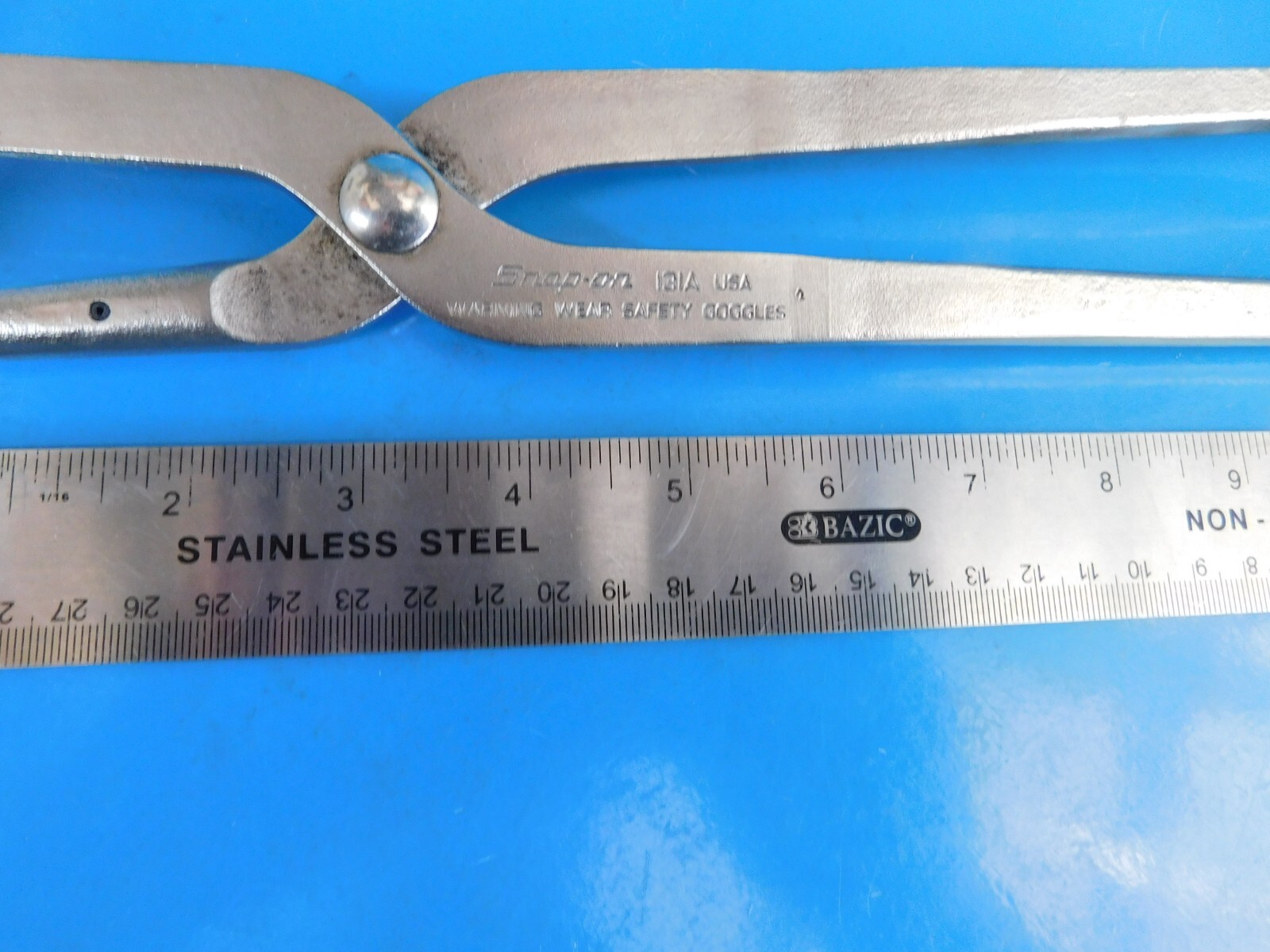 USED,SNAP ON TOOLS BRAKE SPRING PLIERS , PART#131A