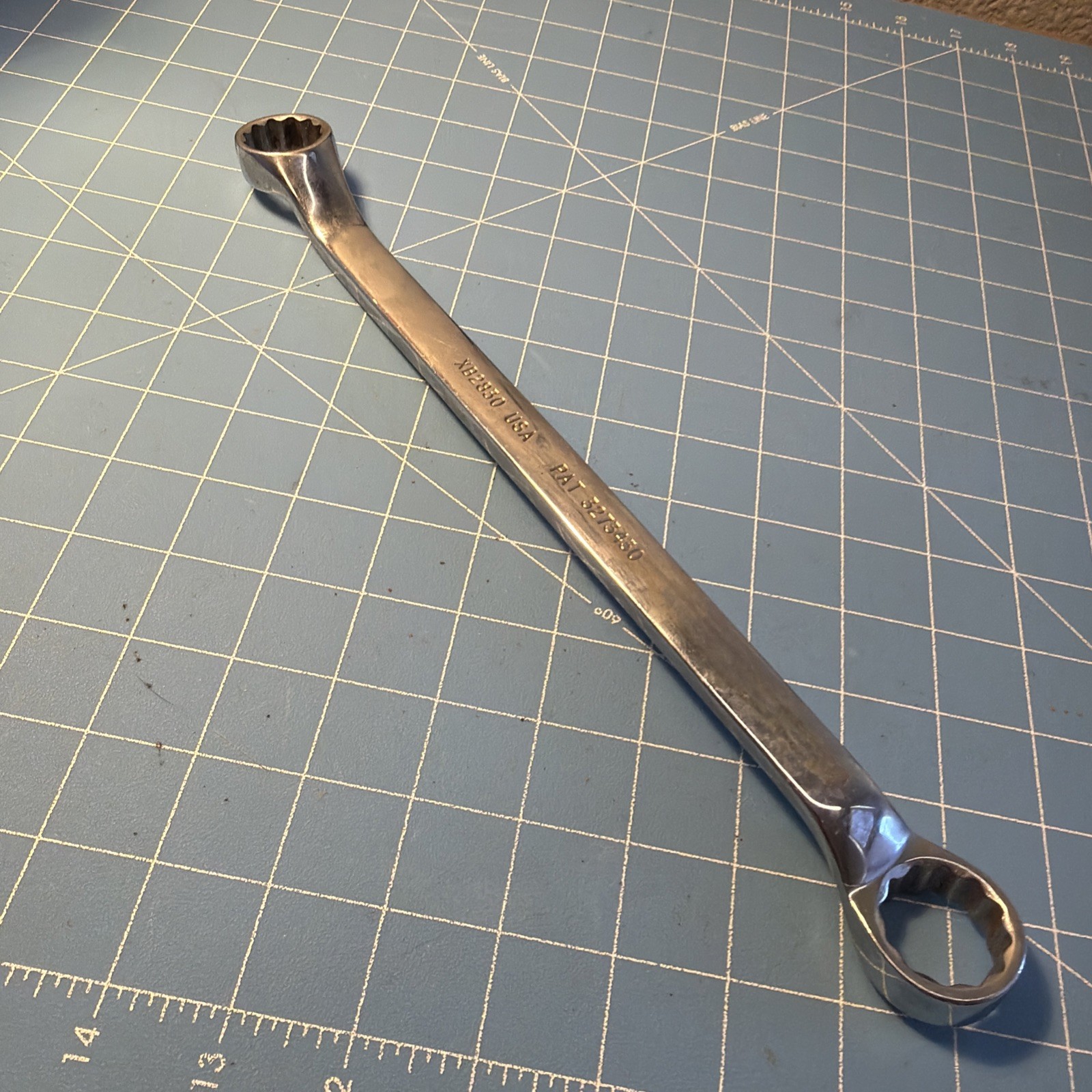SNAP ON – XB2830 – 7/8 – 15/16 OFFSET DOUBLE BOX END WRENCH Underlined Log