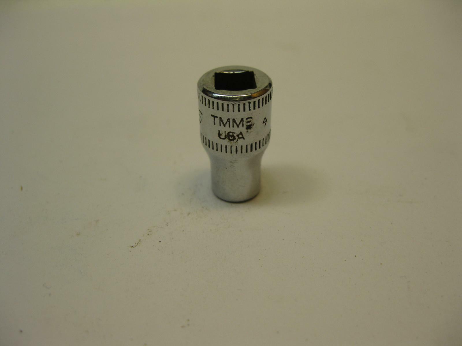 Snap-on tools 1/4″ drive 6mm metric 6 point Deep Socket TMM6 USA