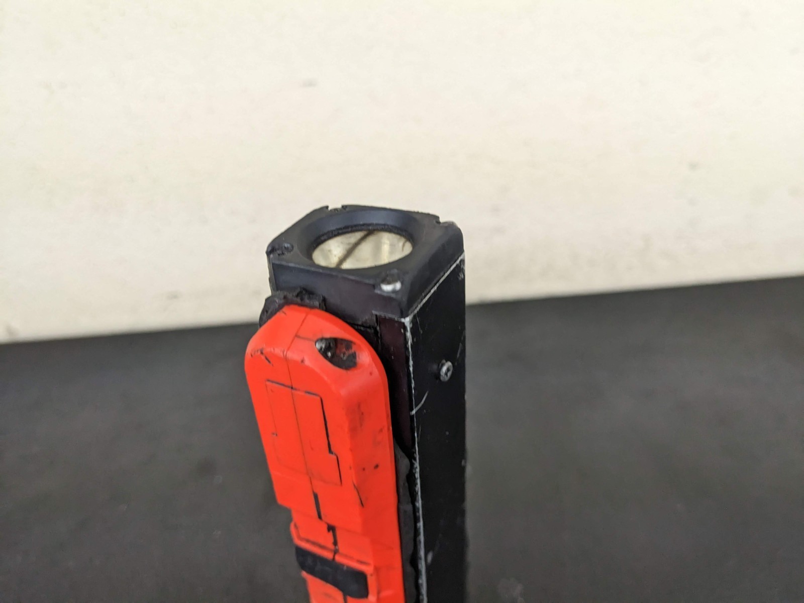 #bp273 Snap On Orange 400 Lumen Rechargeable LED Work Light ECARB042OA AS IS