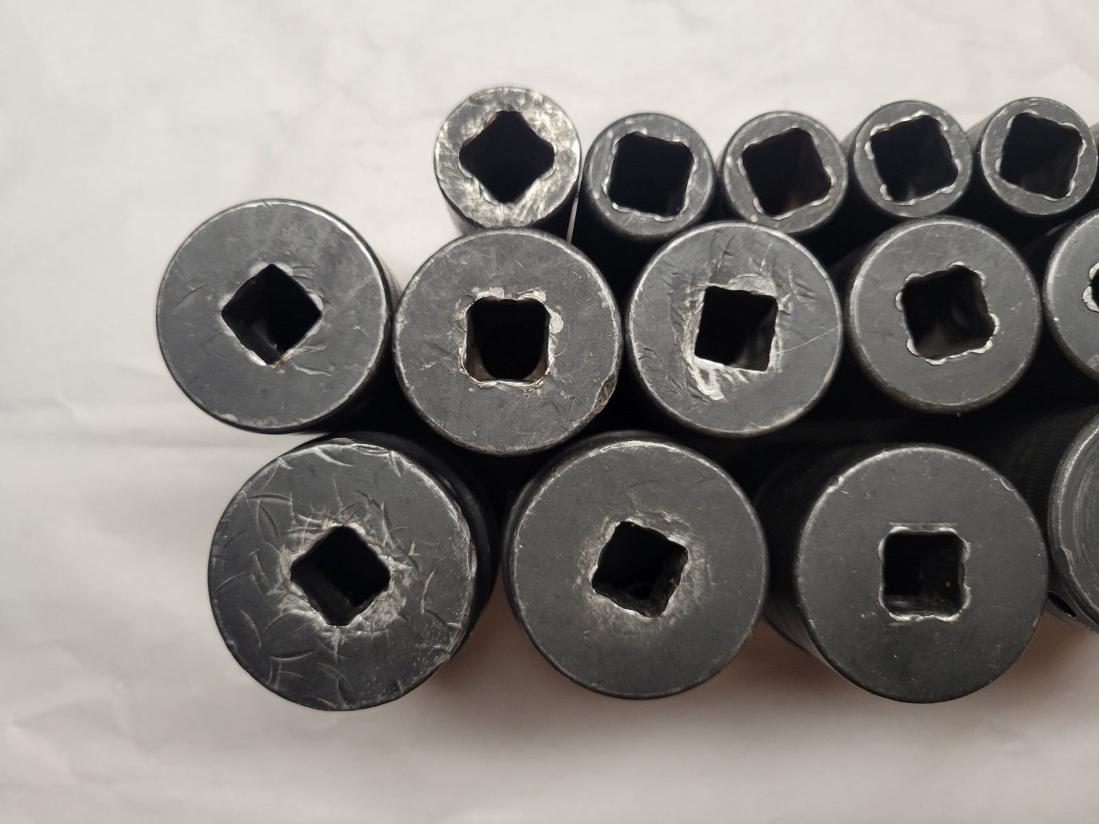 Snap On 20pc 1/2 Drive Impact 6pt Deep Socket Set SIMM METRIC SERIES