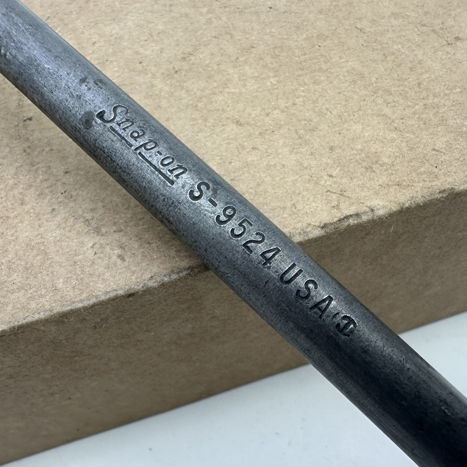 Vintage Snap-on Tools USA S-9524 Chevrolet Chevy Starter 3/4” Open End Wrench