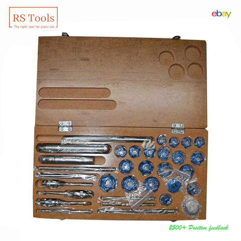 21x Small Carbide Tipped Valve Seat Cutter Set 30 45 70 (20 Degree) For Vintage