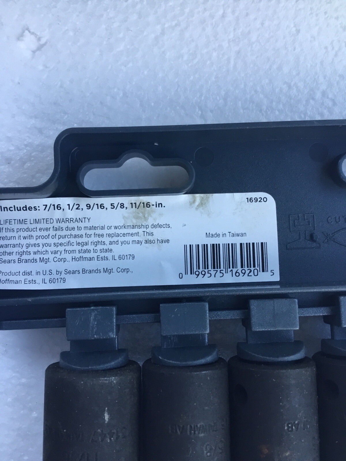 Craftsman Evolv Deep Impact 5 Piece Set16920 SAE