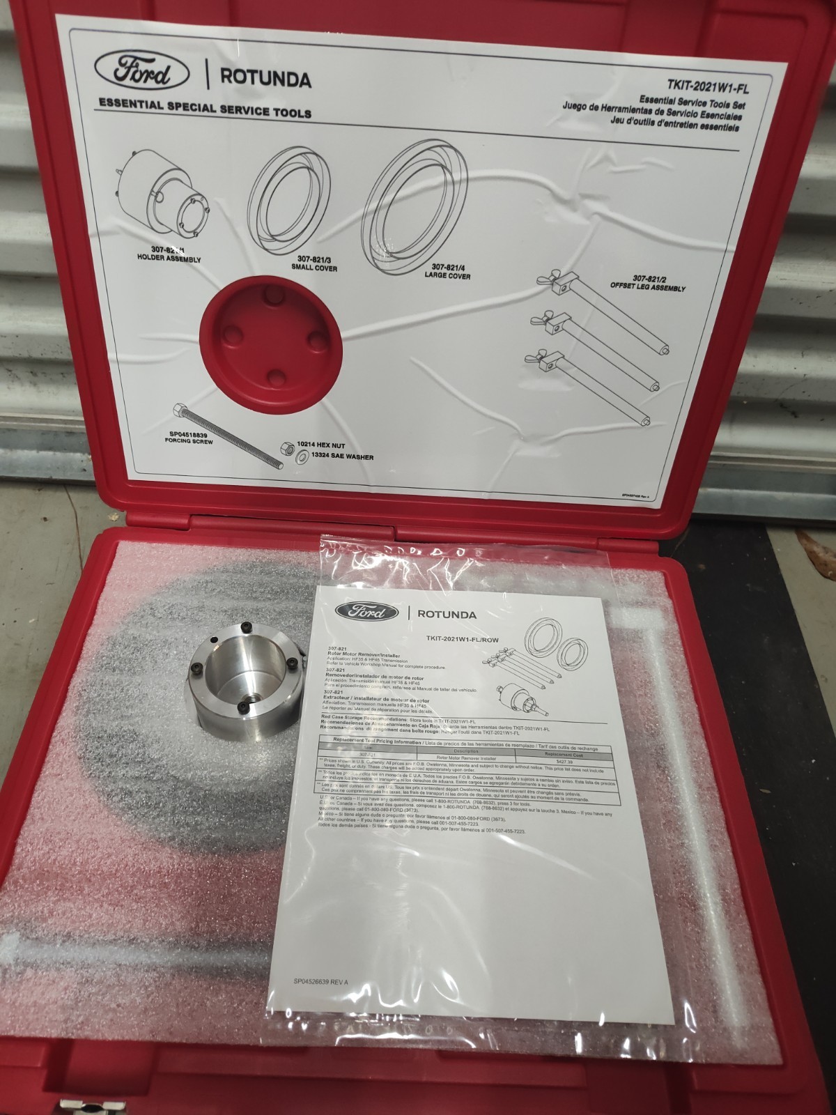 Rotunda/Ford TKIT-2021W1-FL/ROW HF35 & HF45 Transmission Essential Service Tool