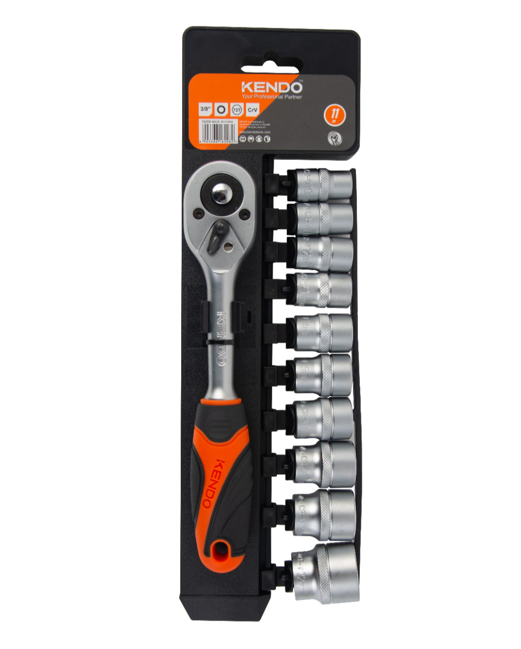 Ratchet Socket Set 3/8″ Drive & Tool Sets Wrench Set 10-22mm 11 Pc