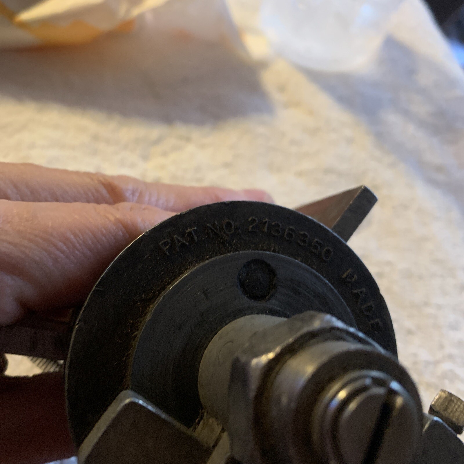 Vintage Hastings ridge reamer parts or repairs only. crack pat # 2136350
