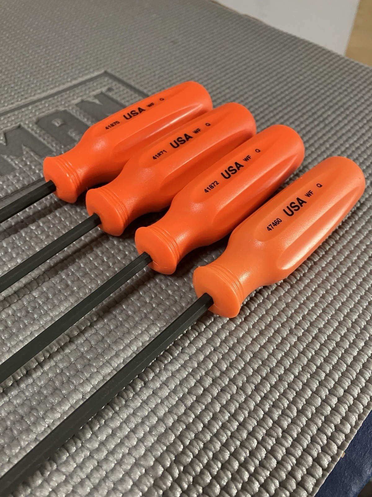 NOS Orange Craftsman Professional 4pc Torx Screwdrivers T10 T15 T20 T25 Rare!