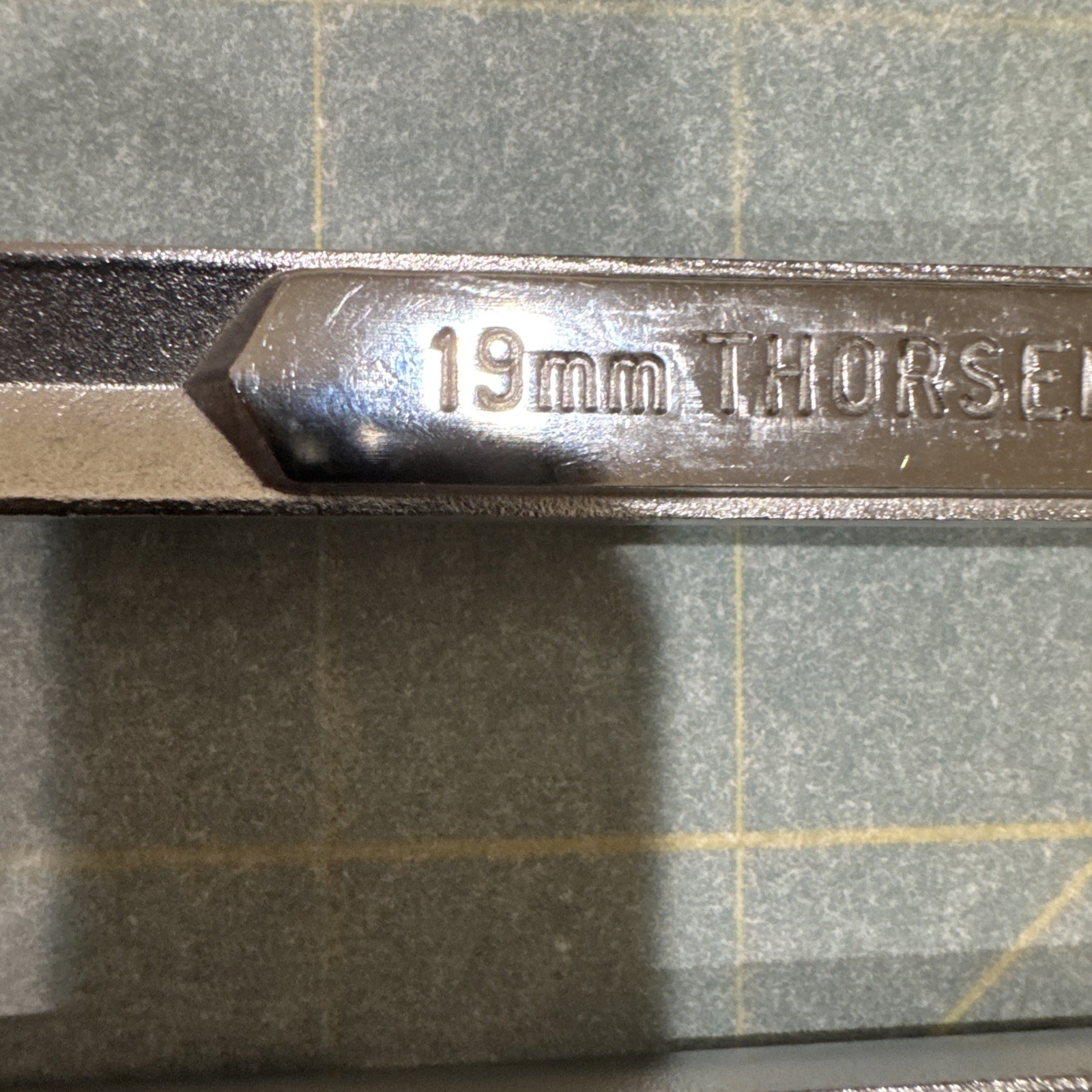Vintage Thorsen 8 Piece Metric Combination Wrench Set Made in USA